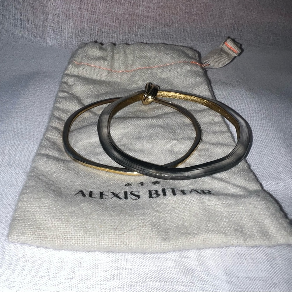 Alexis Bittar double bracelet